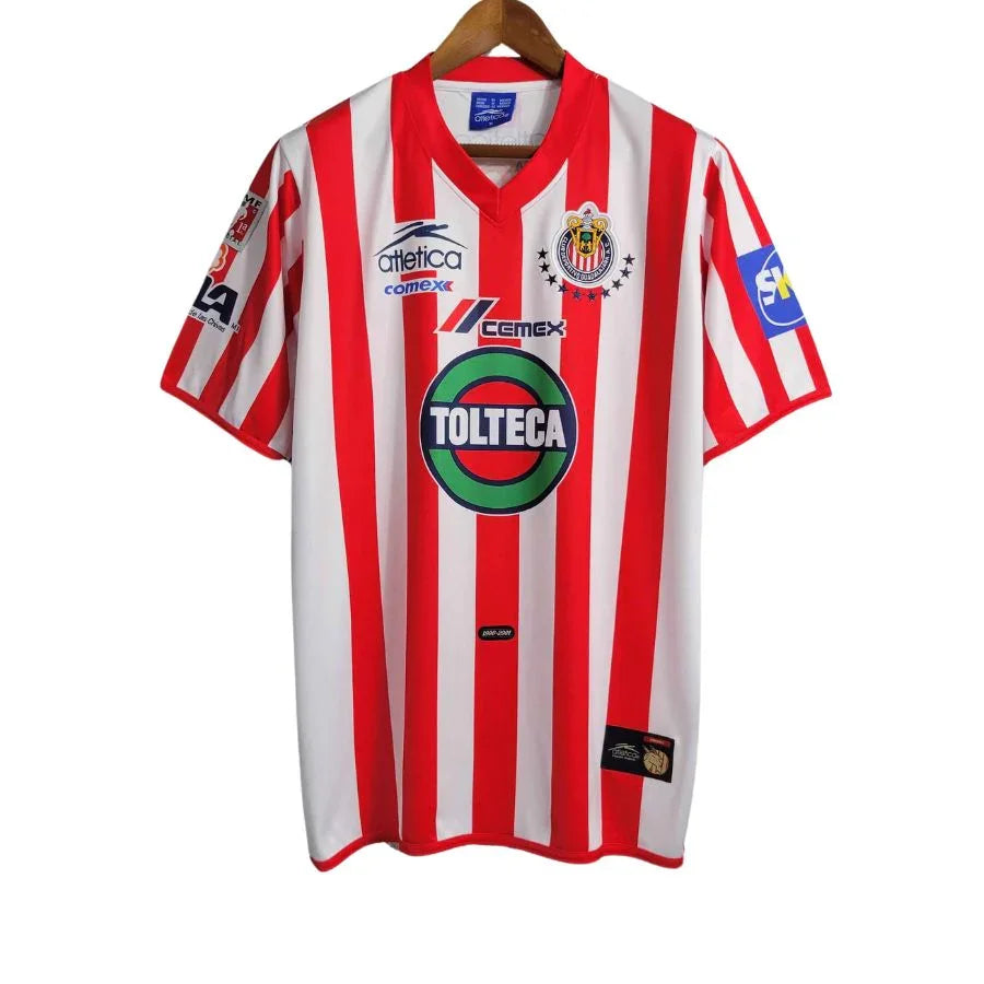Retro Chivas De Guadalajara Home Fan Jersey 2001/02