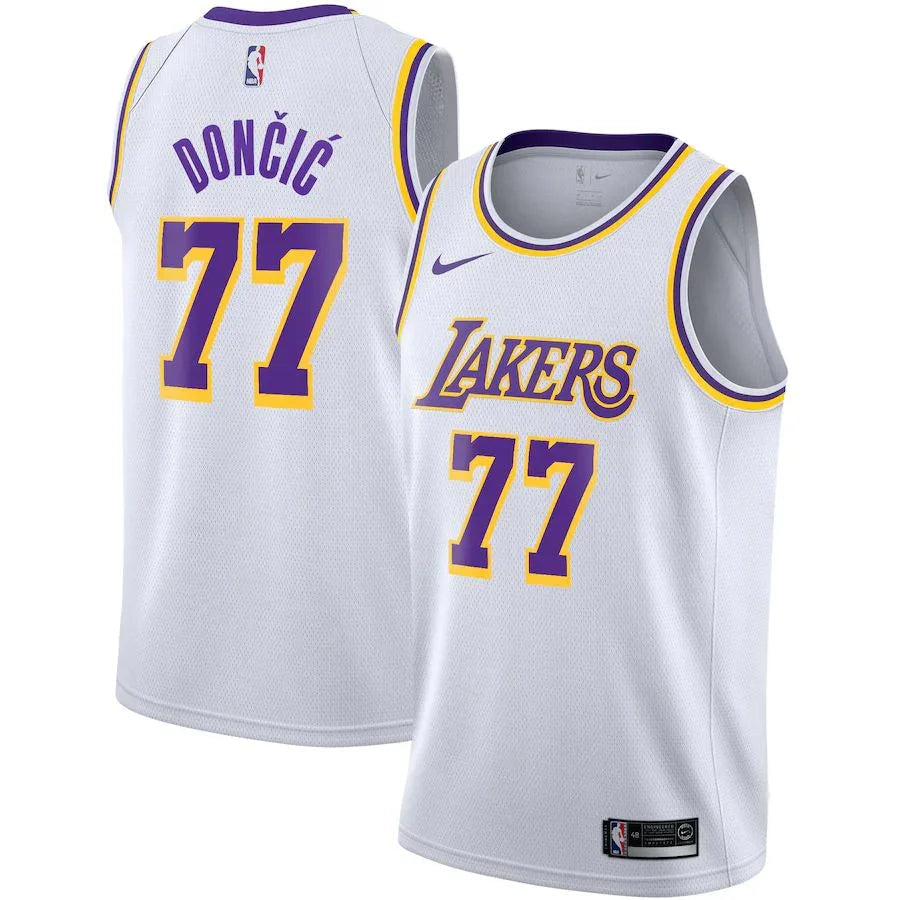 Luka Dončić Los Angeles Lakers Nike Unisex Swingman Jersey – Icon Edition – White