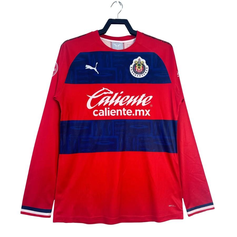 Chivas De Guadalajara Retro Long Sleeve Home Fan Jersey 2019/20
