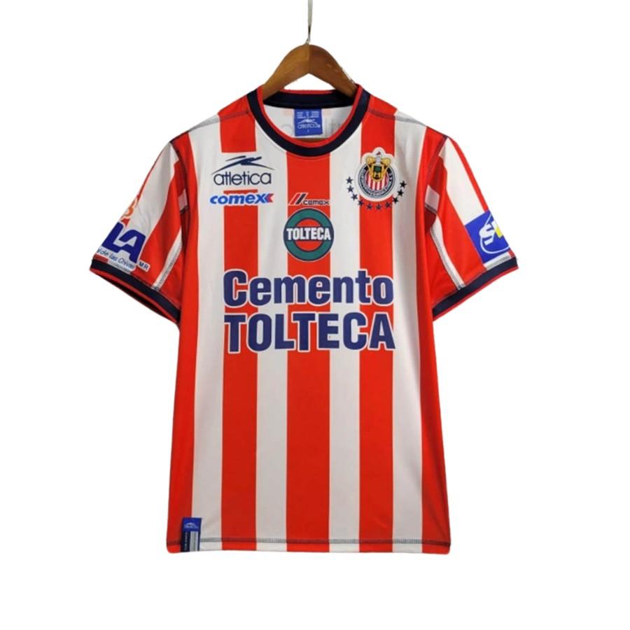 Chivas De Guadalajara Retro Home Fan Jersey 2002/03