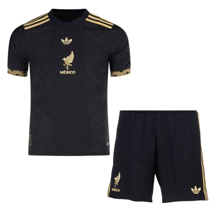 Kids Kit Mexico 2025 Special Edition Authentic Third Fan Jersey By Adidas