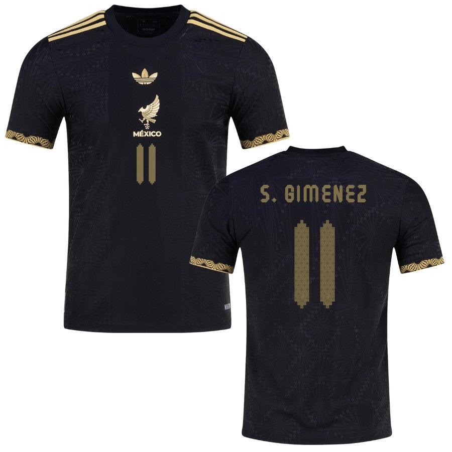 Mexico Santiago Giménez 2025 Special Edition Authentic Player Third Jersey By Adidas