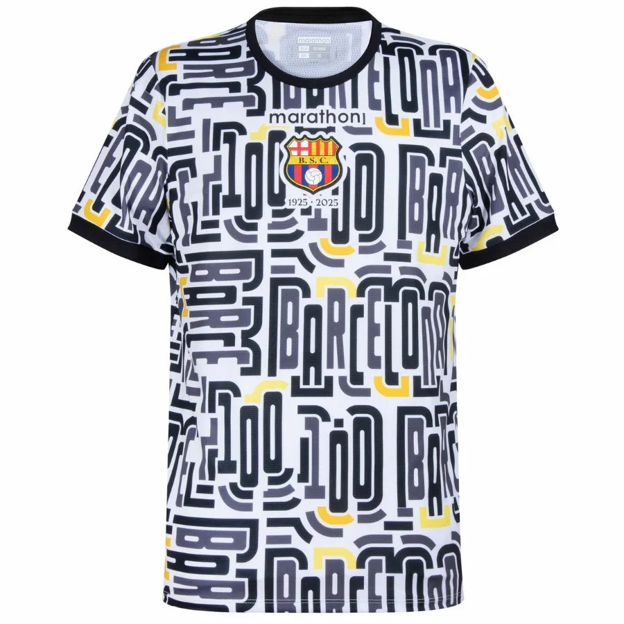 Barcelona Sc Pre Match Fan Jersey 2025/26