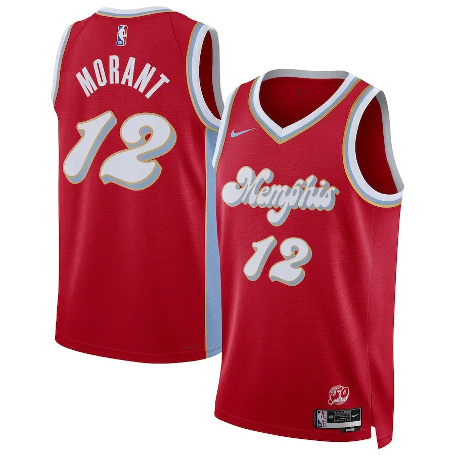 Ja Morant 12 Memphis Grizzlies 23/24 City Edition Nba Jersey