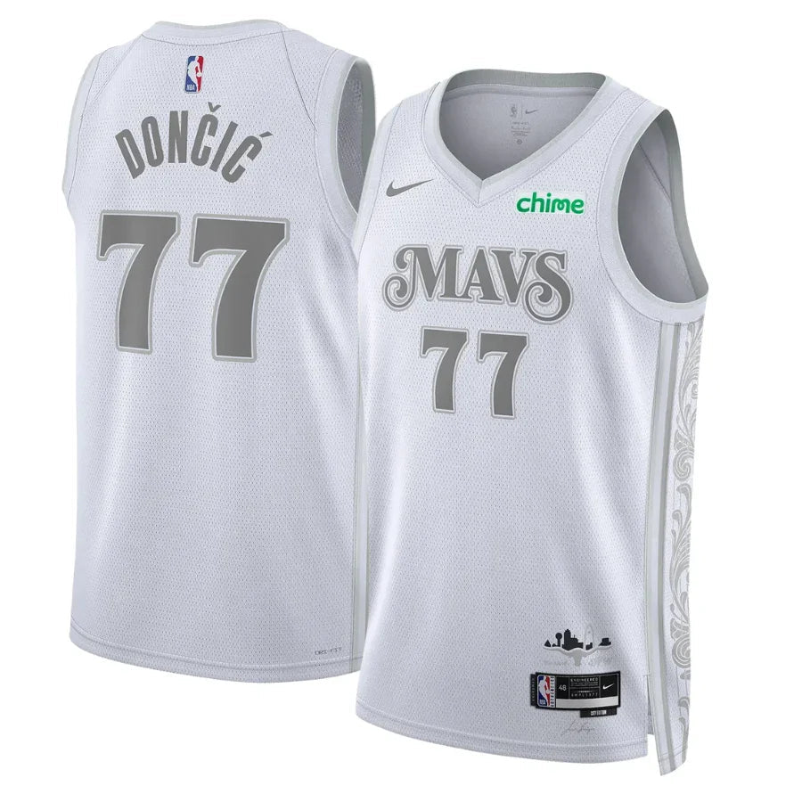 Luka Doncic 77 Dallas Mavericks City Edition 24/25 Nba Jersey