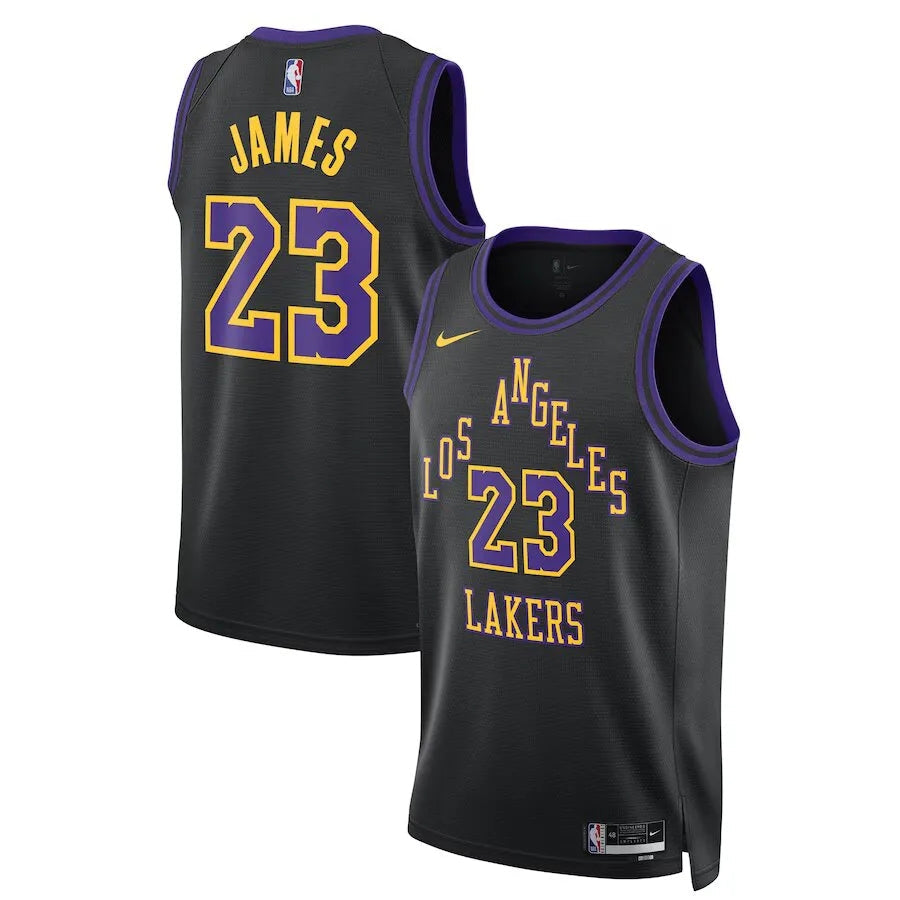 Regata Los Angeles Lakers James – City Edition – 23/24Nba – Swingman