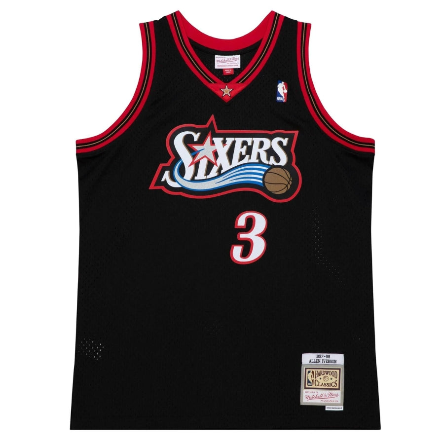 Regata Philadelphia 76Ers 1997/98 Mitchell & Ness Hardwood Classics Swingman Allen Irverson Regata Nba Philadelphia 76Ers 1997/98 Mitchell & Ness Hardwood Classics Swingman Allen Irverson