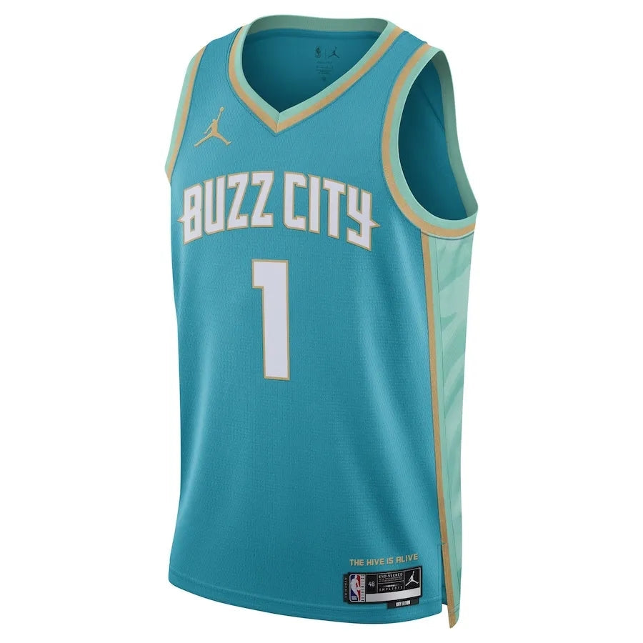 Regata Charlotte Hornets Jordan Lebron James – City Edition – 24/25Nba – Swingman