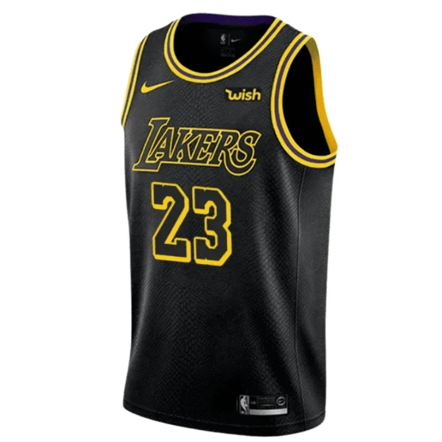 Regata Los Angeles Lakers Black James – Mamba Edition – 23/24Nba