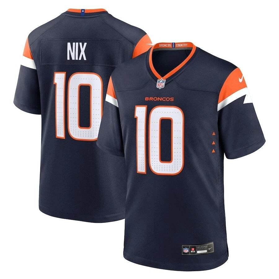 Denver Broncos Bo Nix 10 2025/26 Nfl Jersey