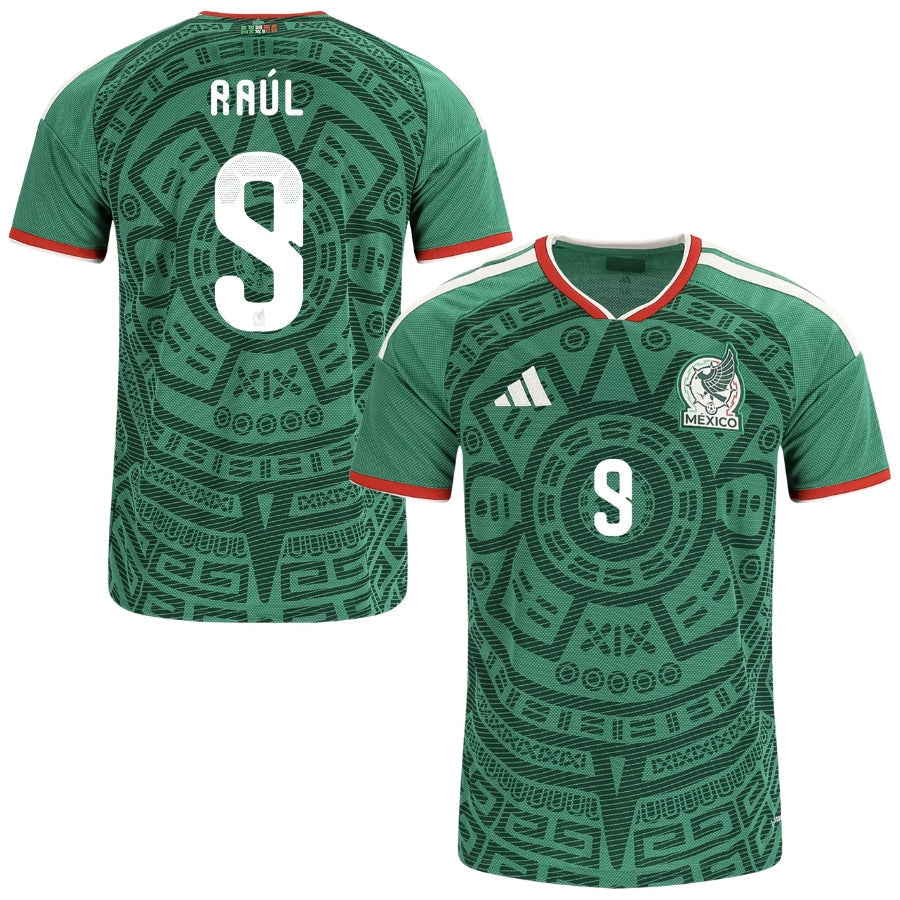 Mexico Home Raúl 9 Fan Jersey Shirt 2026 World Cup