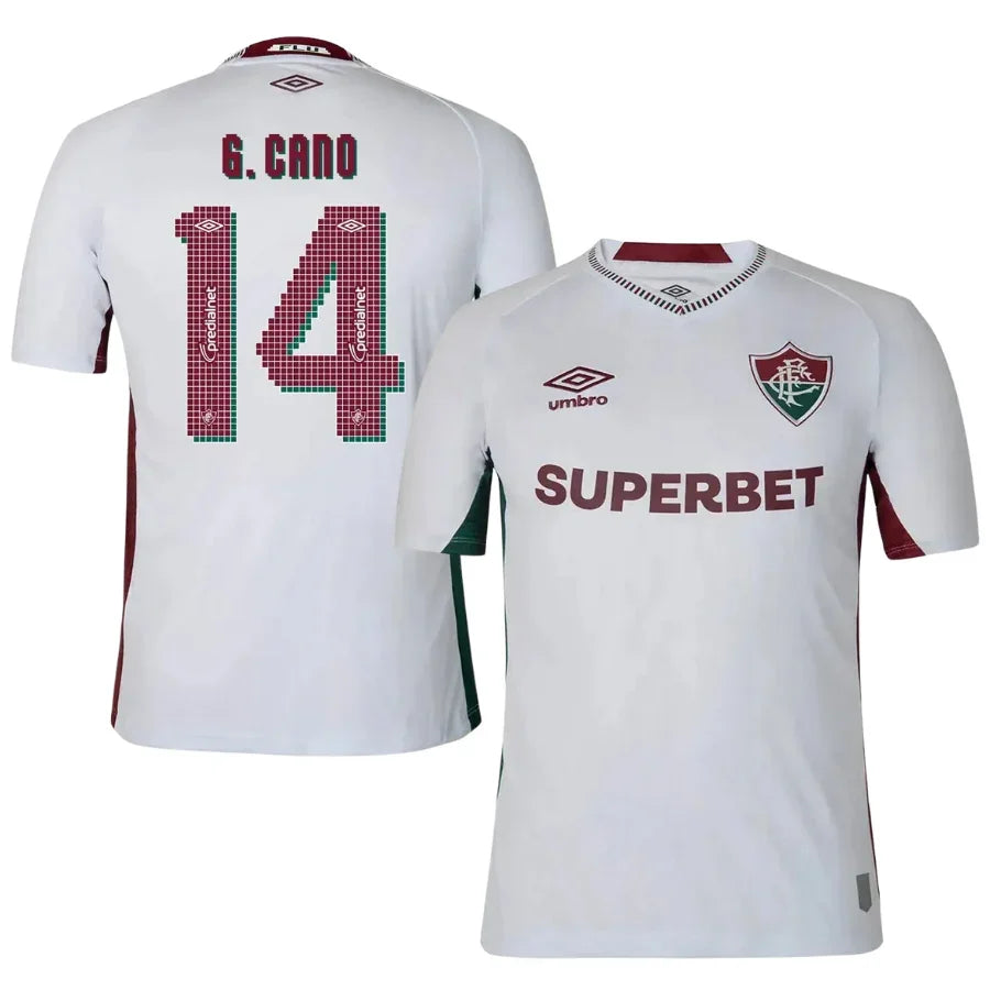 Fluminense G.Cano 14 Away Fan Jersey 2025/26