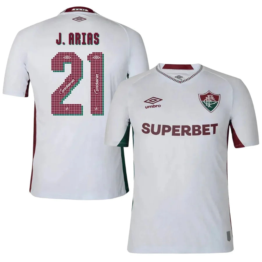 Fluminense J.Arias 21 Away Fan Jersey 2025/26