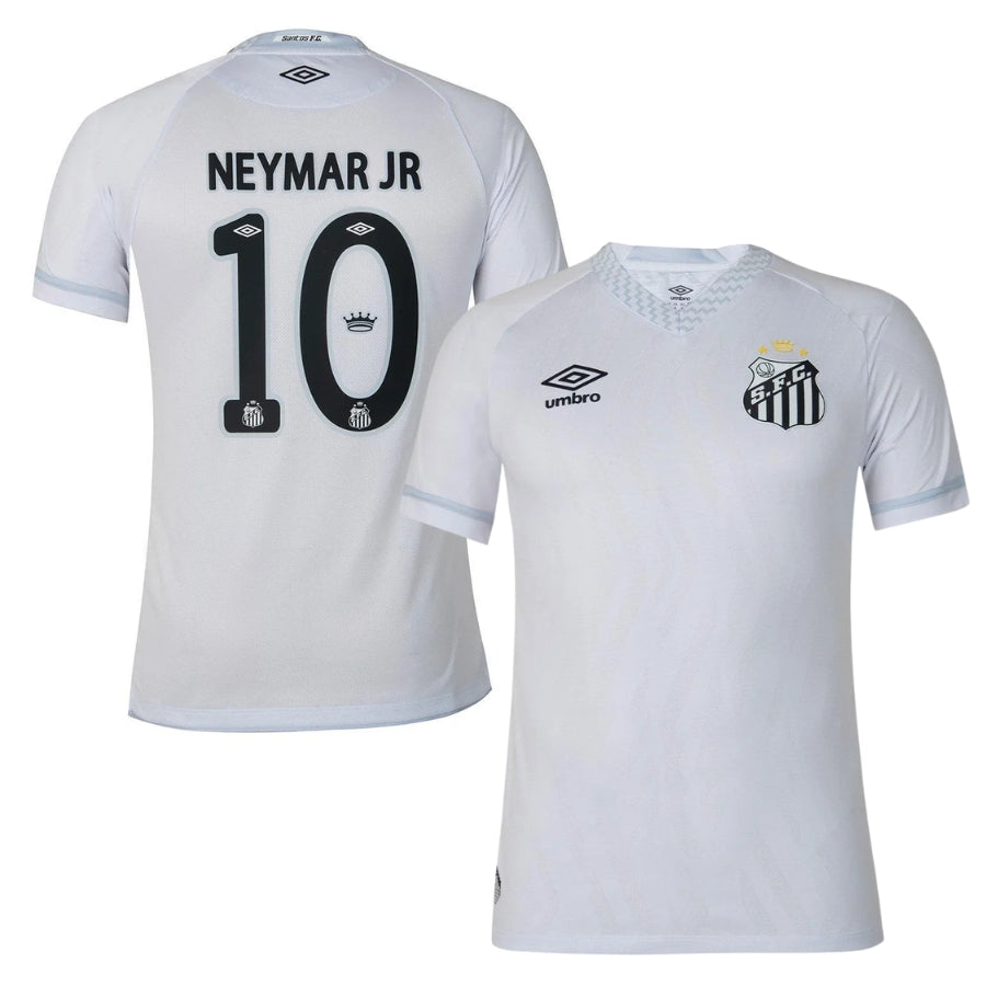Santos Home Neymar Jr 10 Fan Jersey 2025/26 Official Printing