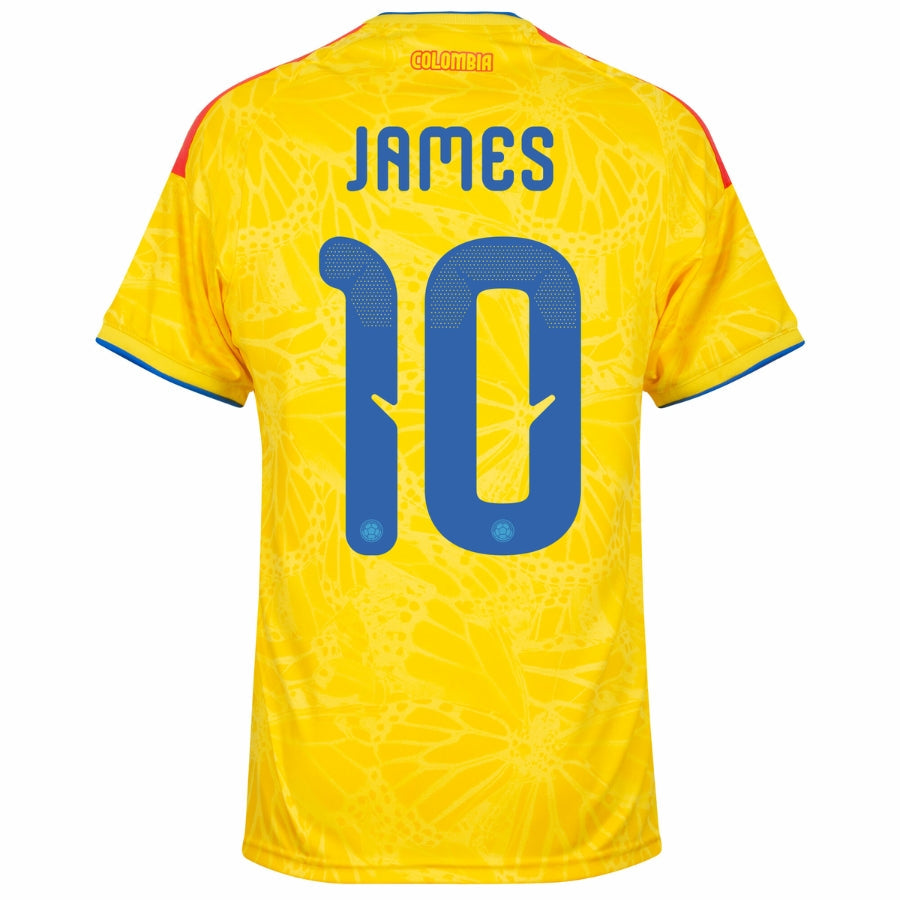 Colombia James 10 Fan Jersey Home 2026 World Cup