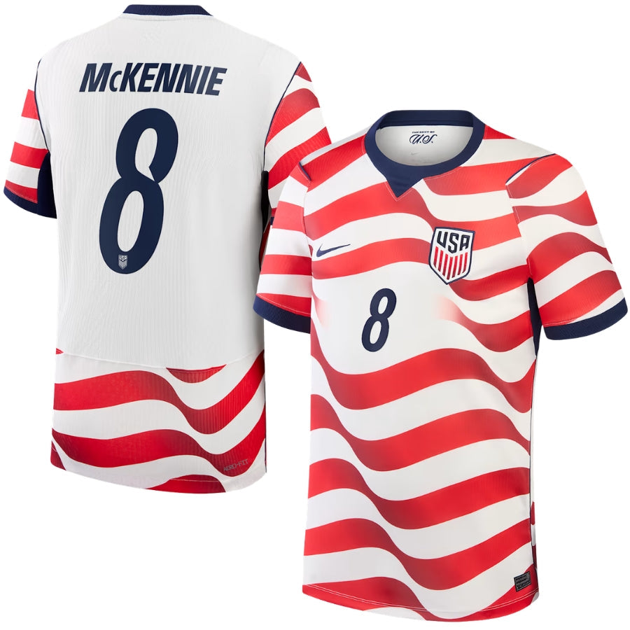 Usa Home Mckennie 8 Fan Jersey World Cup 2026