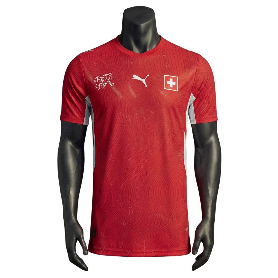 Switzerland Home Authentic Player World Cup 2026
