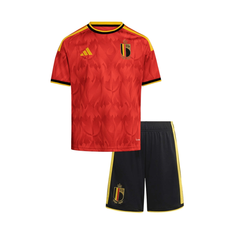 Kids Kit Belgium Home Fan Jersey Shirt 2026 World Cup