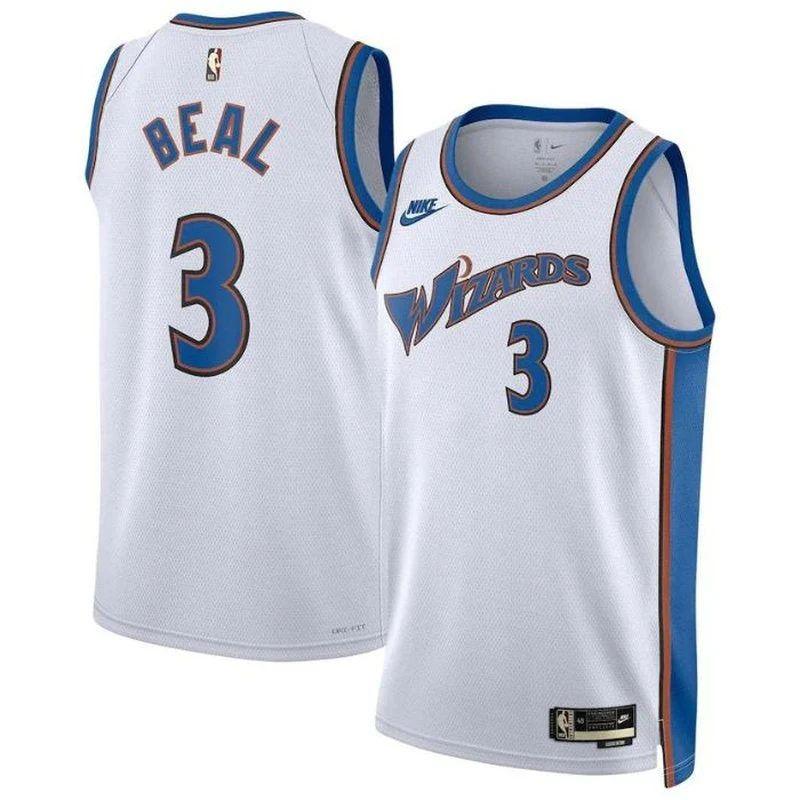 Bradley Beal Washington Wizards 2023 White Nba Jersey – Classic Edition