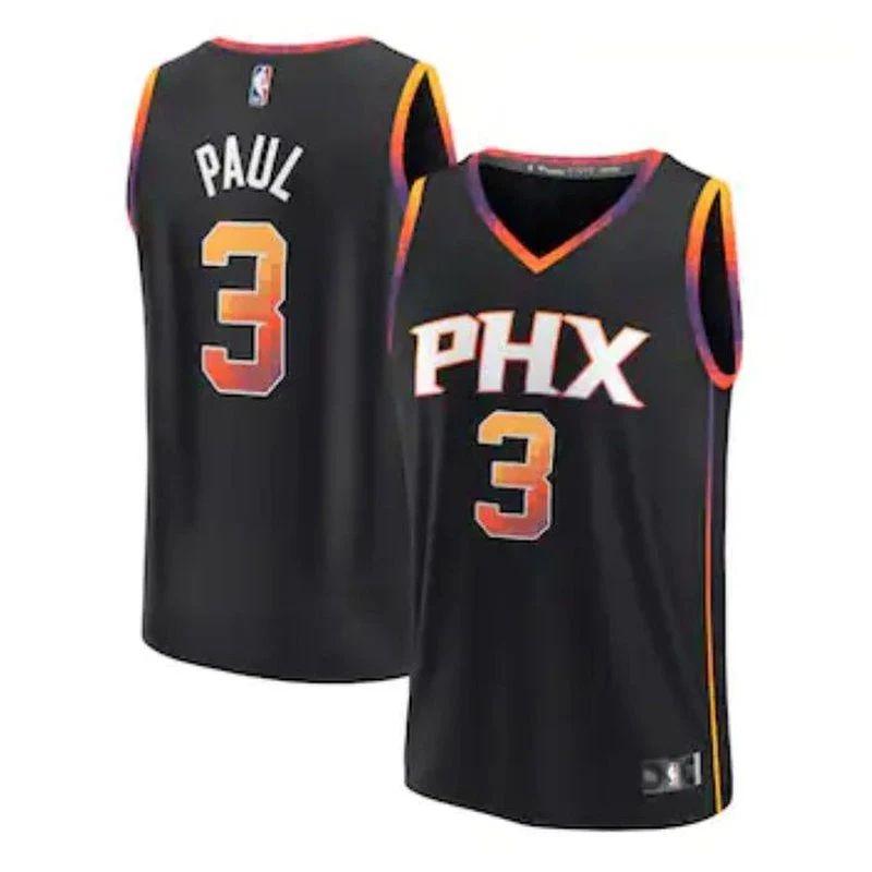 Chris Paul Phoenix Suns 2023 Fast Break Player Nba Jersey Black – Statement Edition