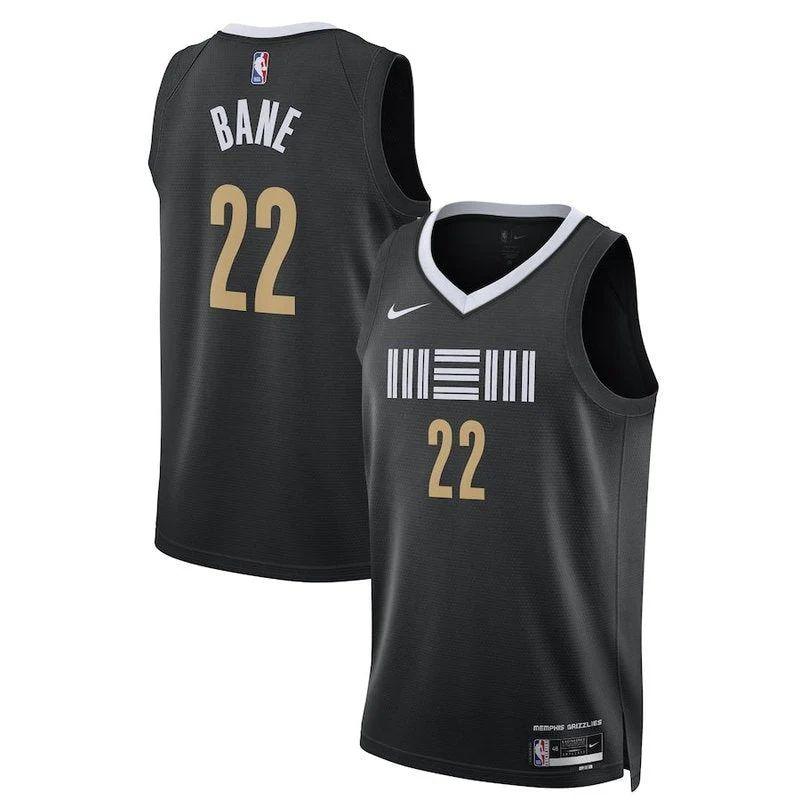Desmond Bane Memphis Grizzlies Unisex 23/24 Nba Jersey – Black – City Edition