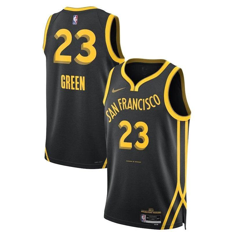 Draymond Green Golden State Warriors Unisex 23/24 Nba Jersey – Black – City Edition
