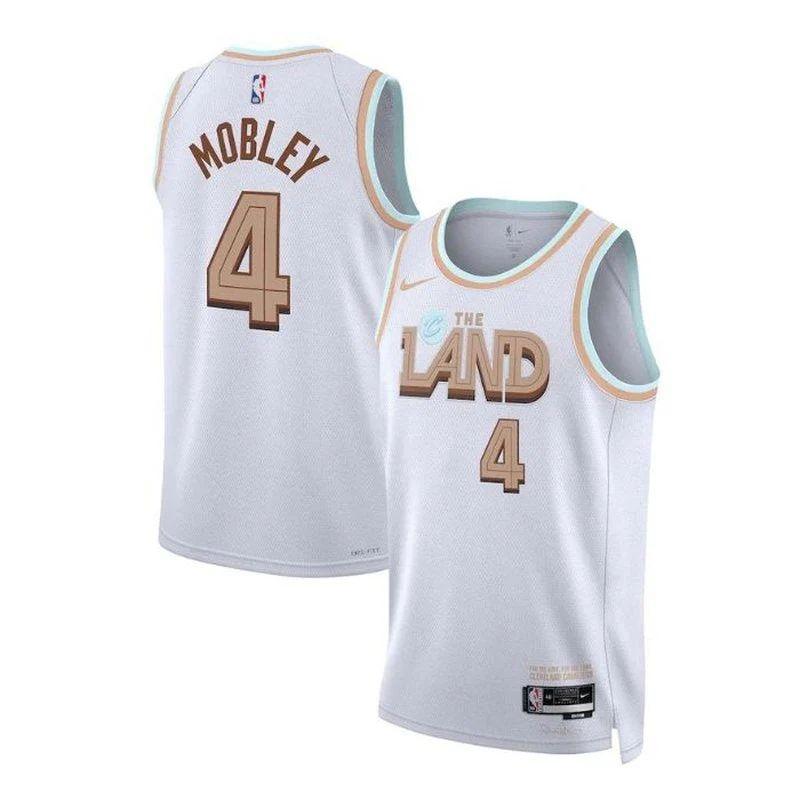Evan Mobley Cleveland Cavaliers Unisex 22/23 Nba Jersey – City Edition – White