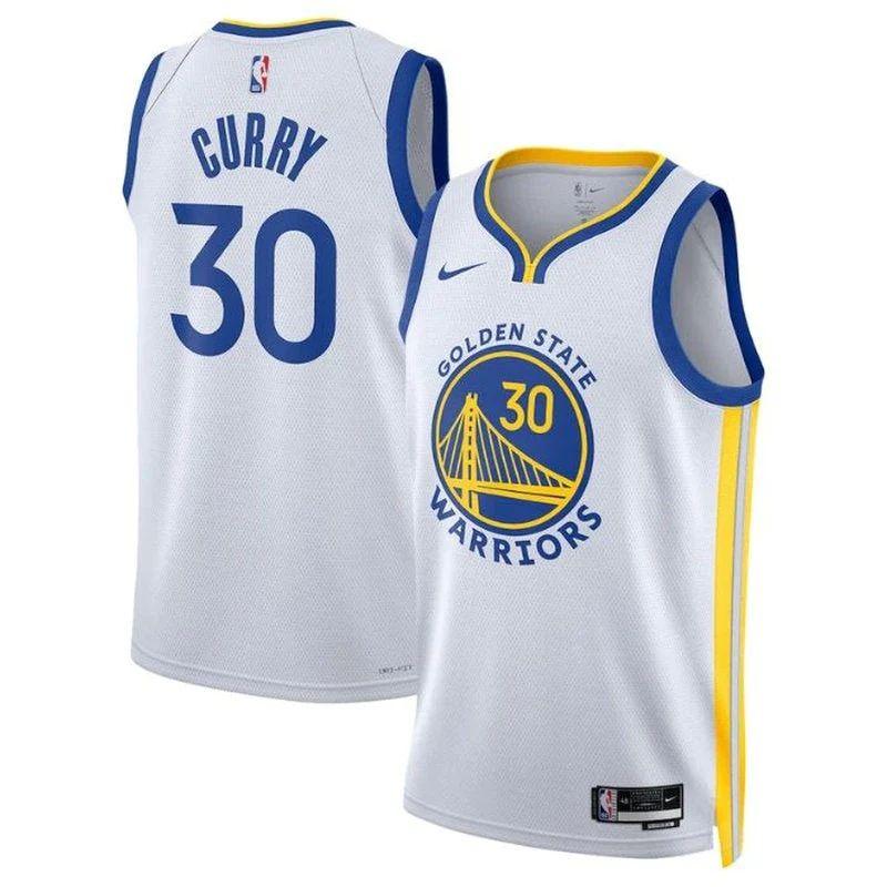 Stephen Curry Golden State Warriors Unisex 2023 Nba Jersey – Association Edition – White