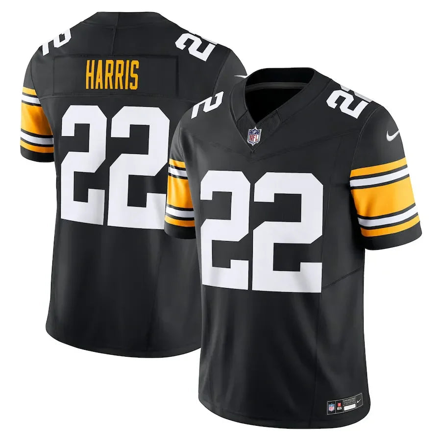 Nfl Pittsburgh Steelers Najee Harris 22 Black Limited