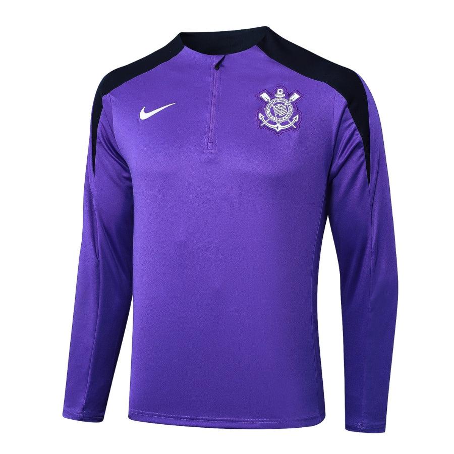 Corinthians Nike 2025/26 Dri-Fit Strike Jacket Half Zipper