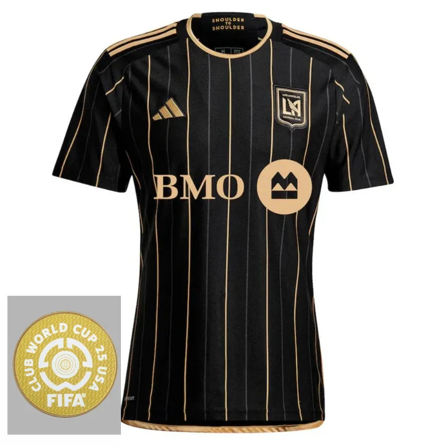 Los Angeles Fc Home Fan Jersey 2025/26 Patch Club World Cup