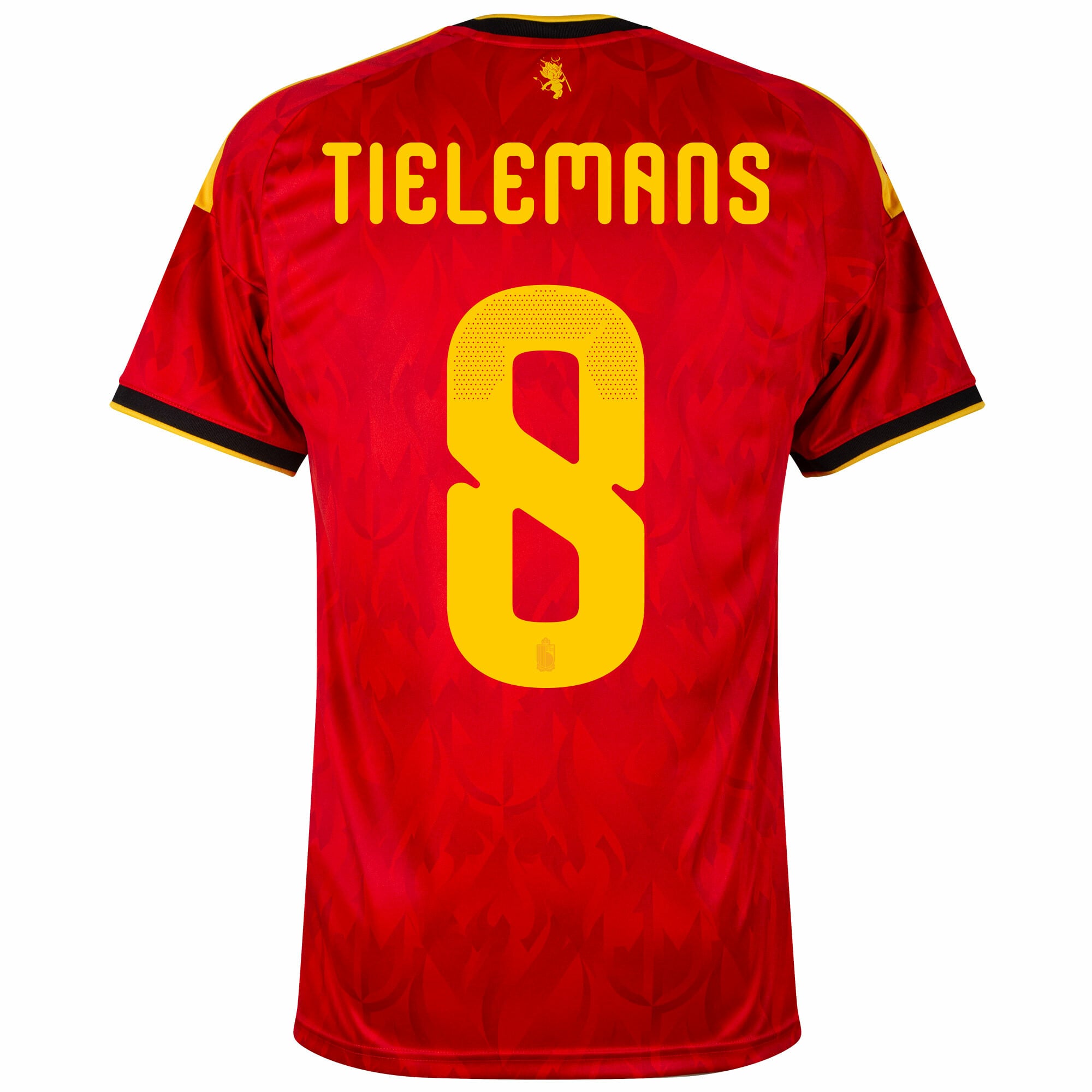 Belgium Home Fan Jersey Tielemans 8 Shirt 2026-2027 (Official Printing)