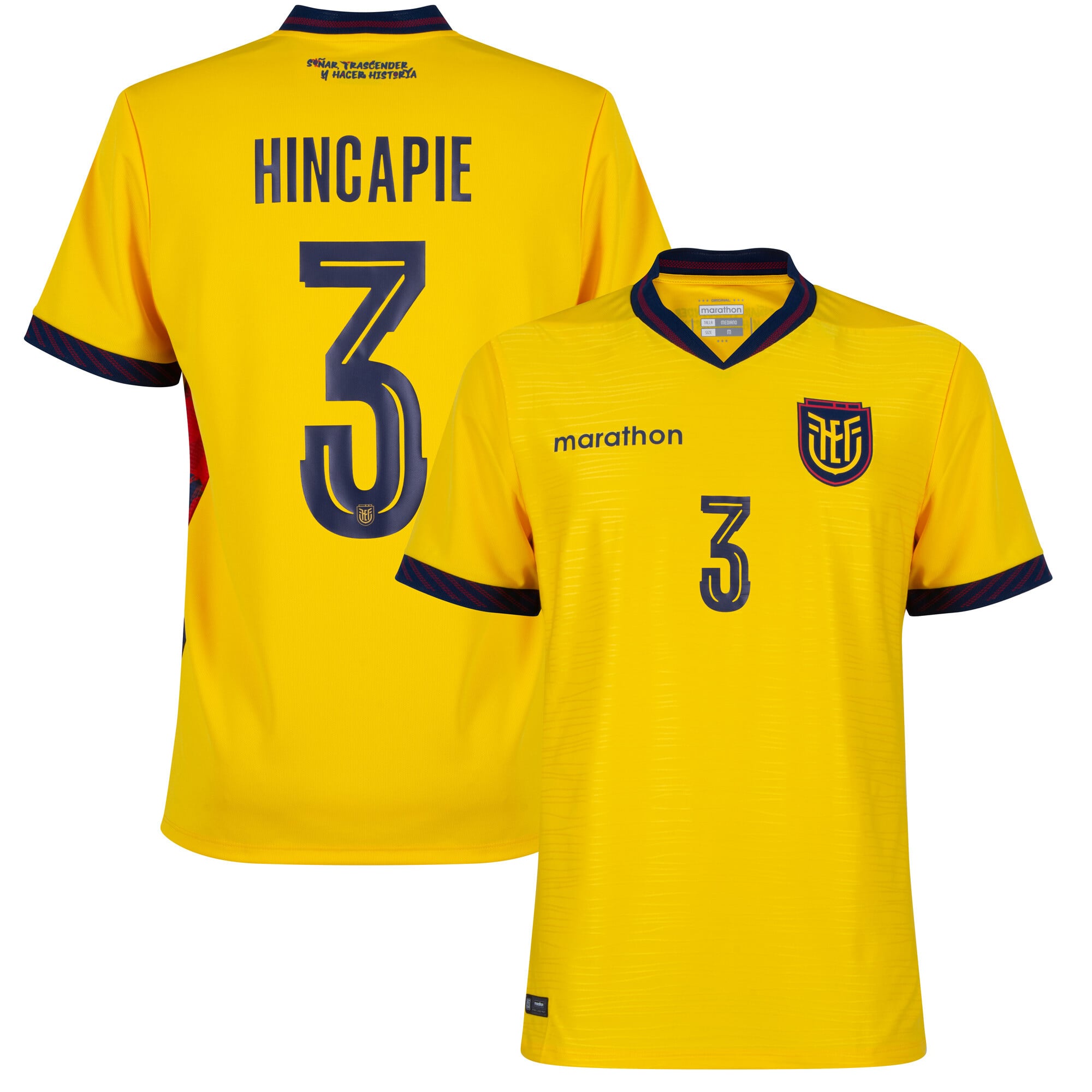 Ecuador Home Hincapie 3 Fan Jersey Shirt 2026-2027