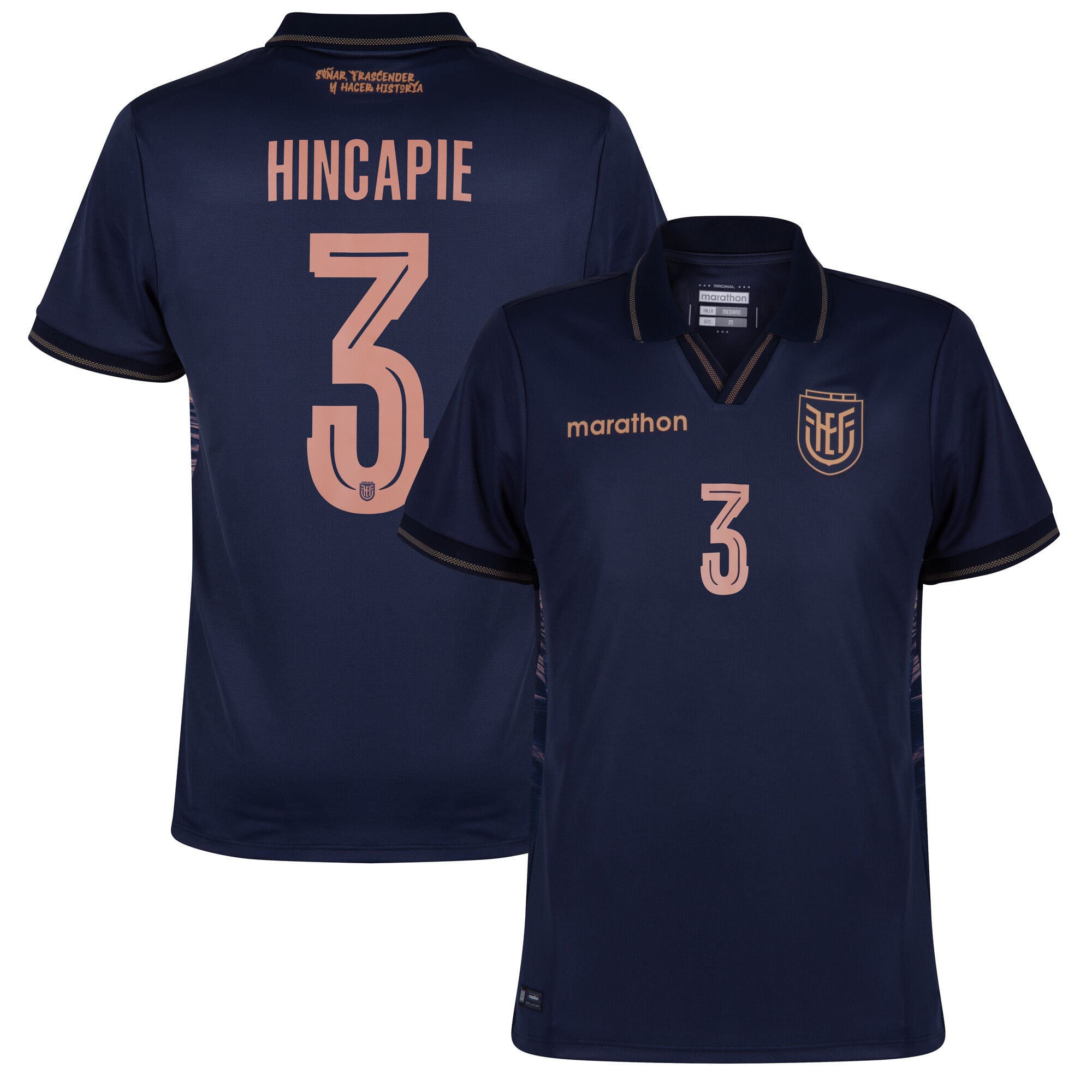 Ecuador Away Hincapie 3 Fan Jersey Shirt 2026-2027