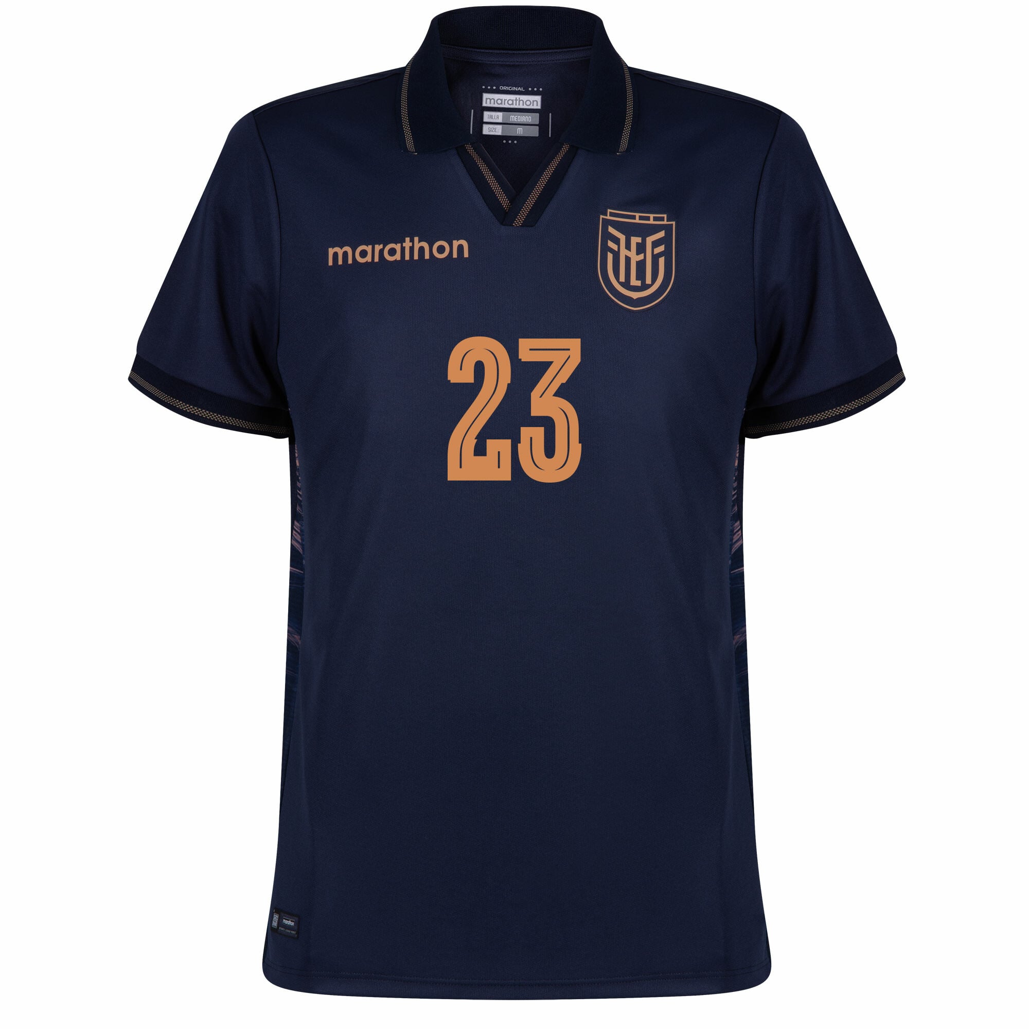 Ecuador Away M.Caicedo 23 Fan Jersey Shirt 2026-2027