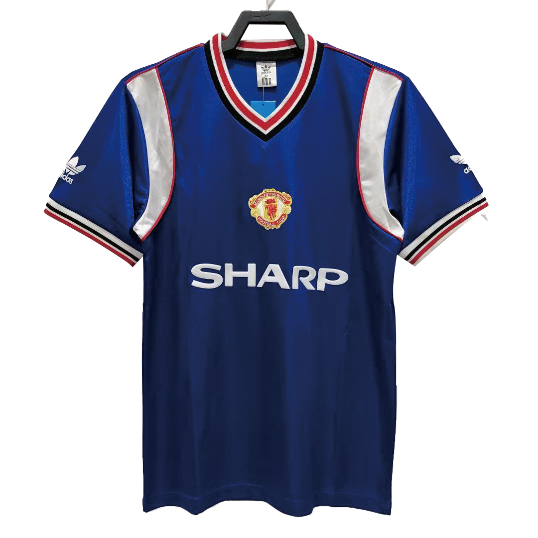Retro Soccer Jersey Manchester United Third Away 1985