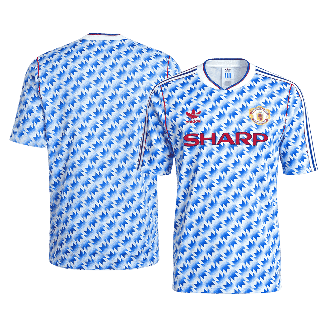 Retro Soccer Jersey Manchester United Away 1990/92