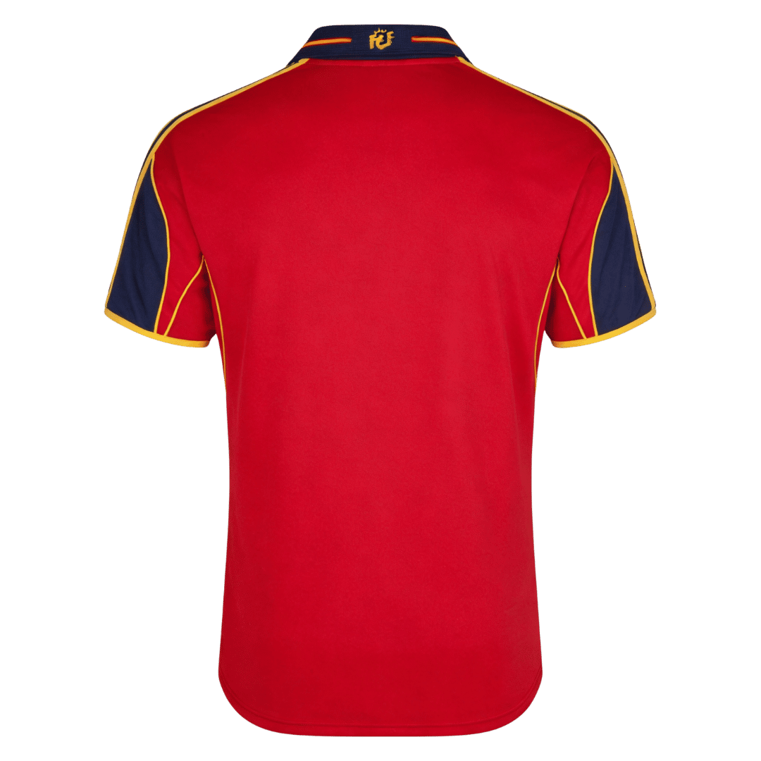 Spain Home Retro Jersey Euro Cup 2000