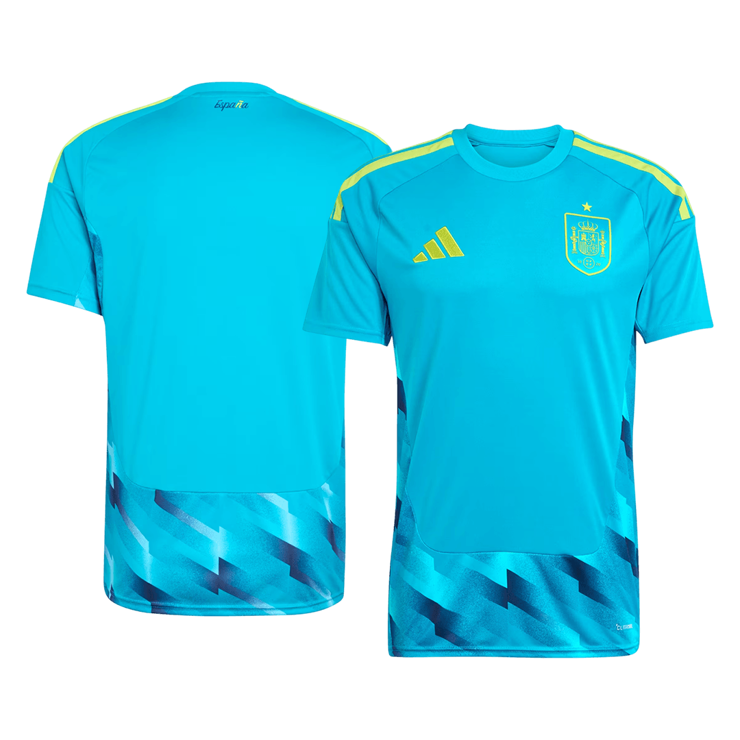 Spain Goalkeeper Fan Jersey Shirt 2026 World Cup