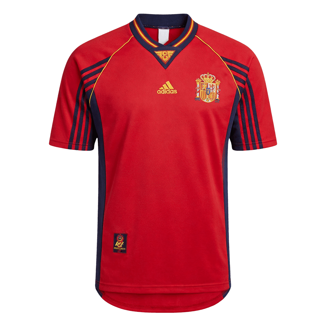 Spain Home Retro Jersey World Cup 1998
