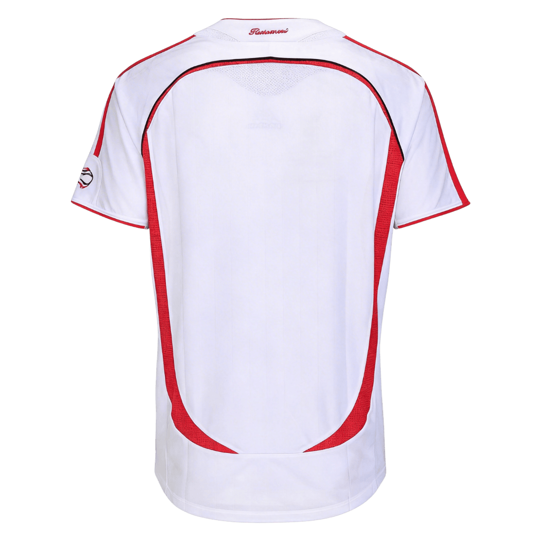AC Milan Away Retro Soccer Jersey 2006/07 - UCL