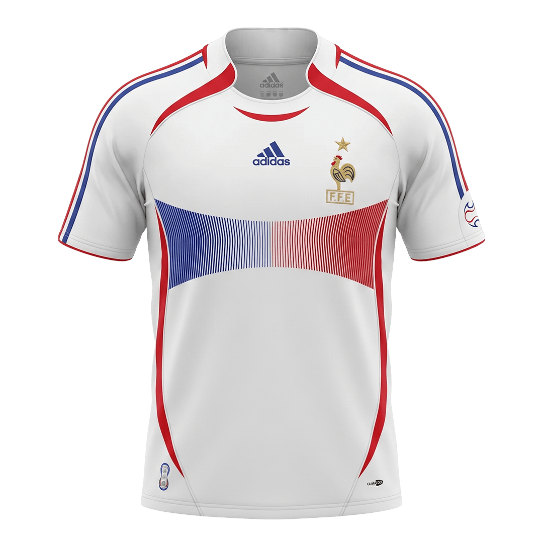 Retro Soccer Jersey France Away World Cup 2006