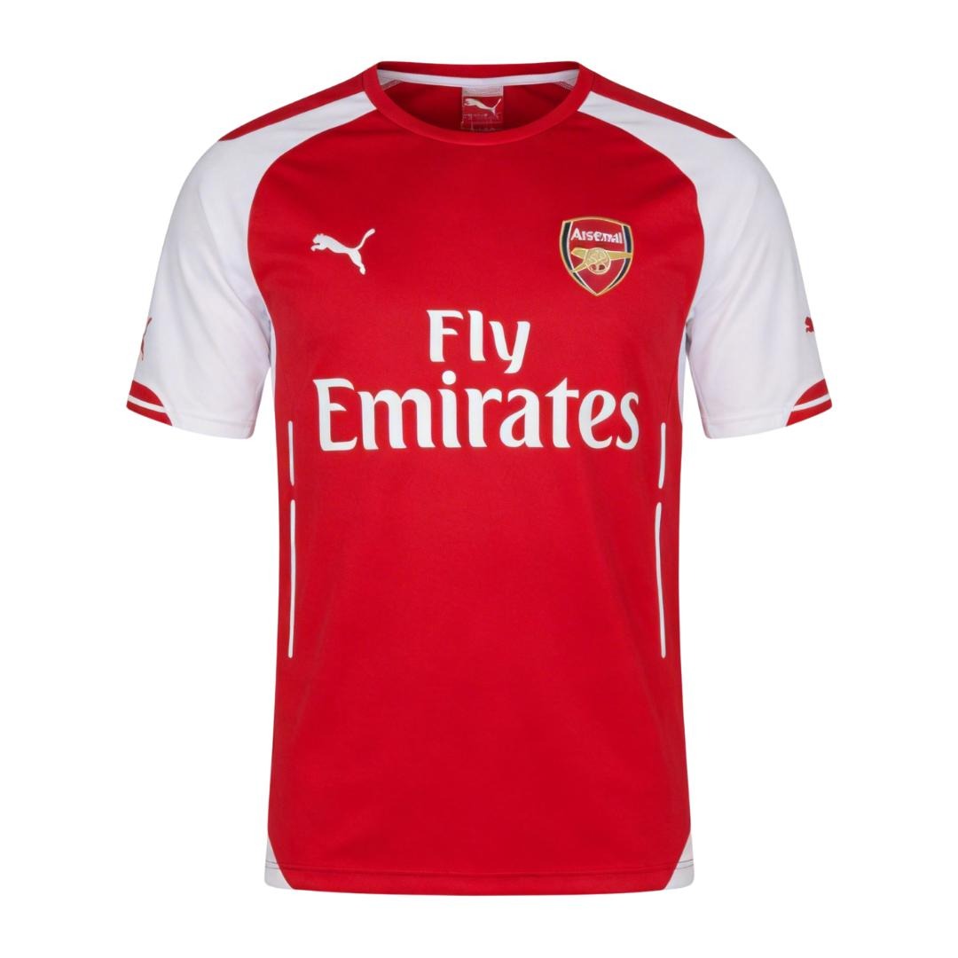 Arsenal Home Retro Soccer Jersey 2014/15