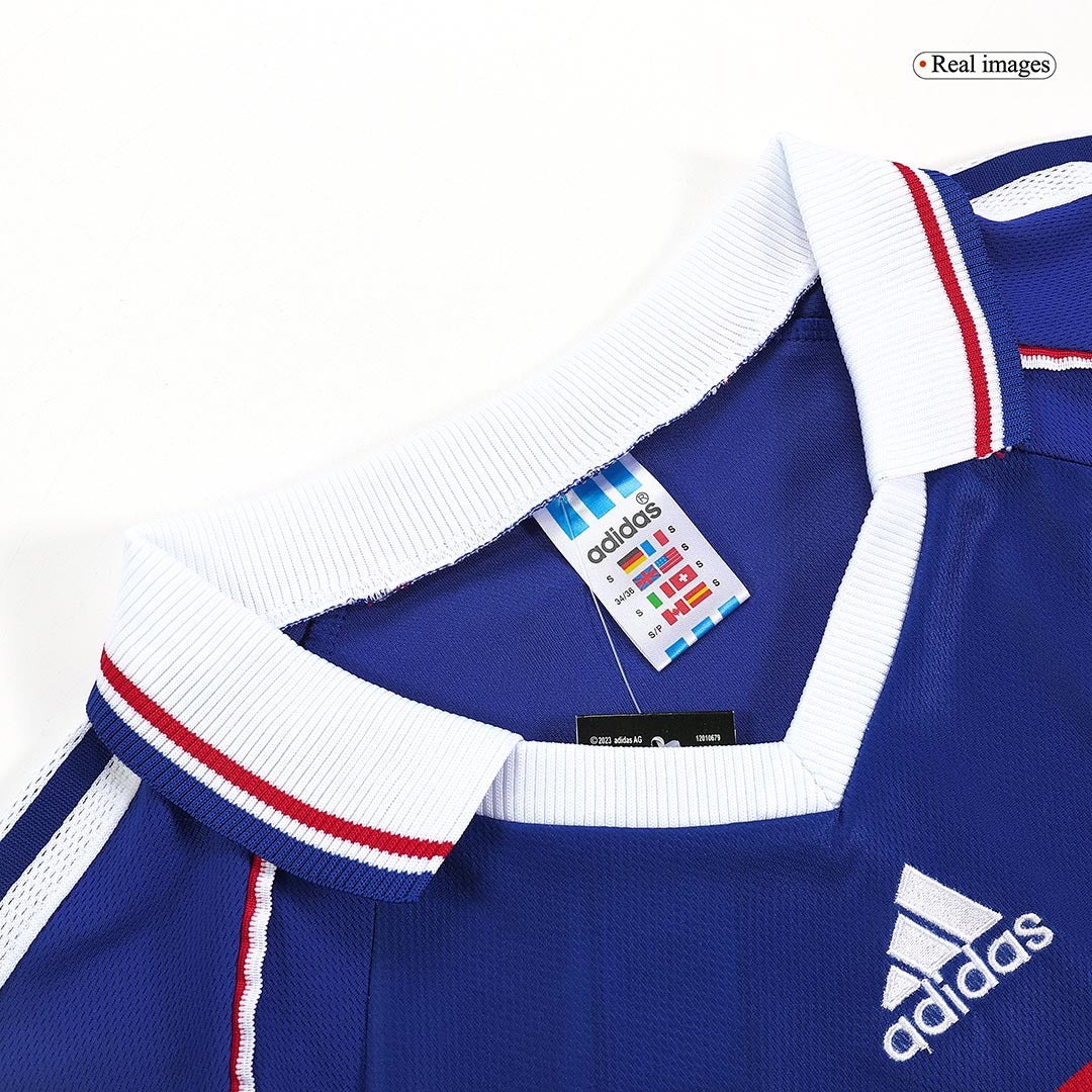 Retro Soccer Jersey France Home World Cup 1998