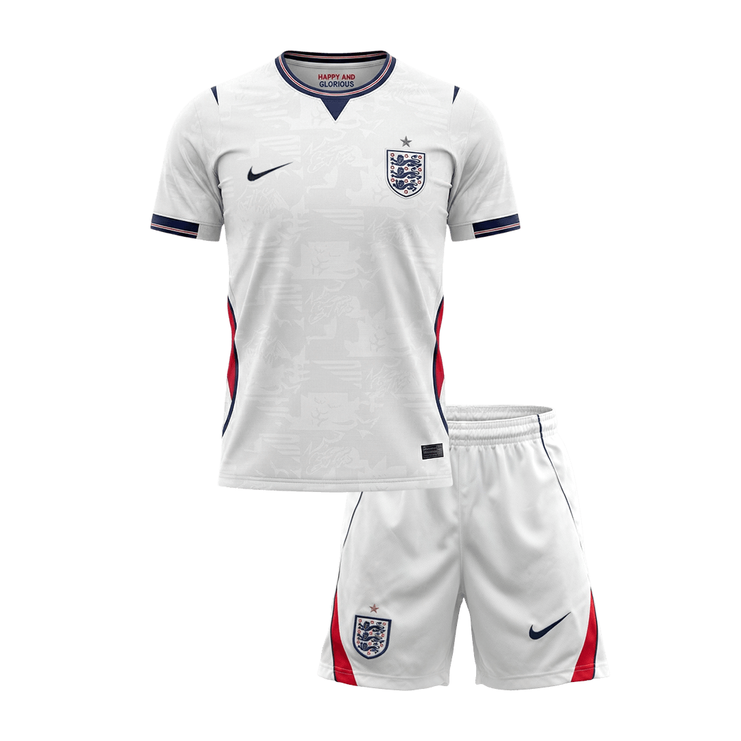 England Home Kids Fan Jersey Shirt 2026 Wrold Cup