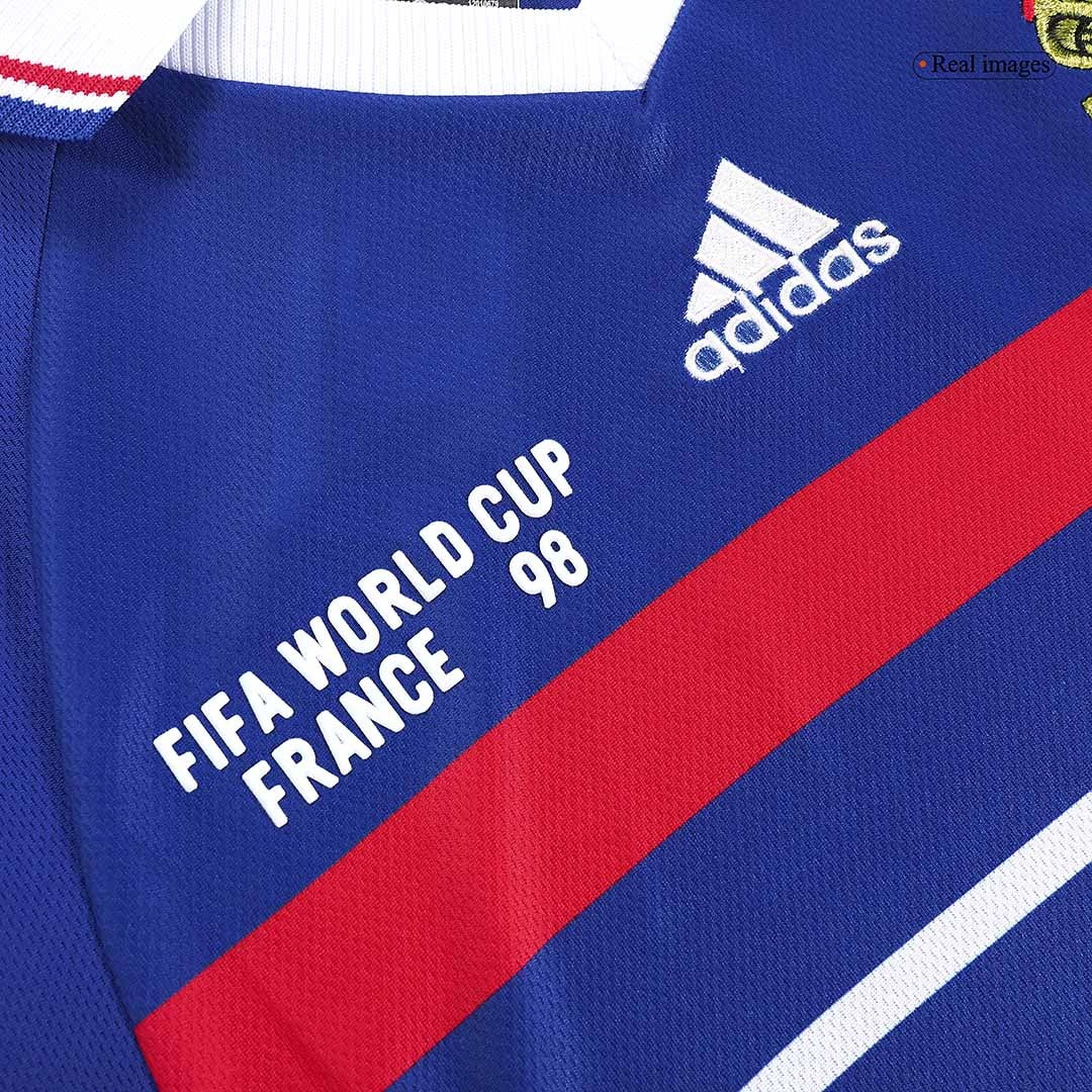 Retro Soccer Jersey France Home World Cup 1998