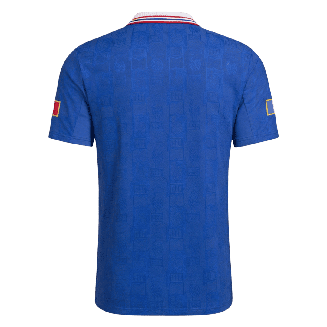 Retro Soccer Jersey France Home Euro Cup 1996