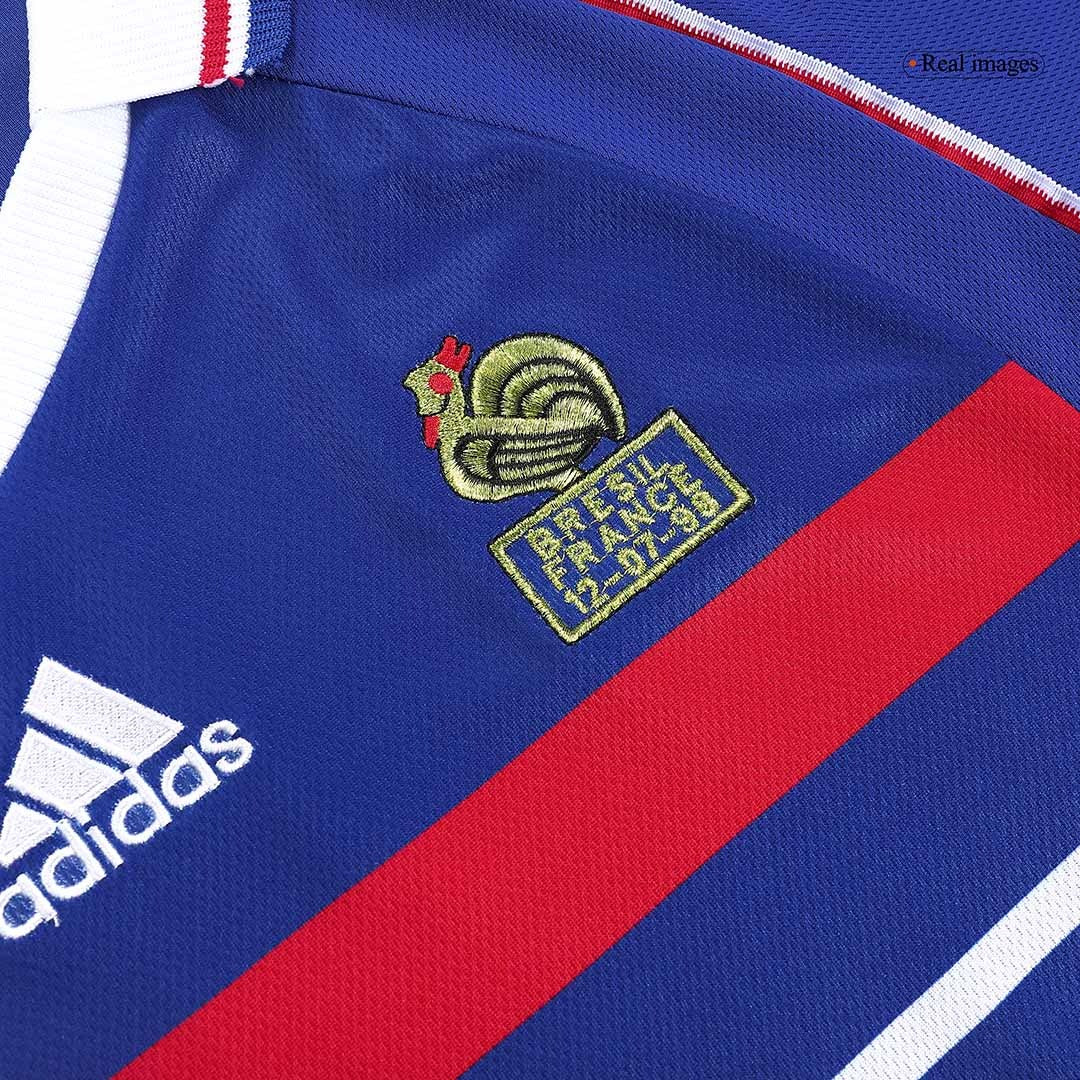 Retro Soccer Jersey France Home World Cup 1998