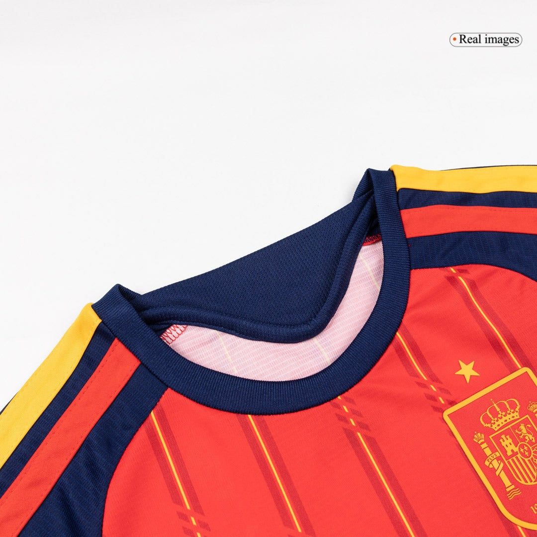 Spain Home Kids Fan Jersey Shirt 2026 World Cup