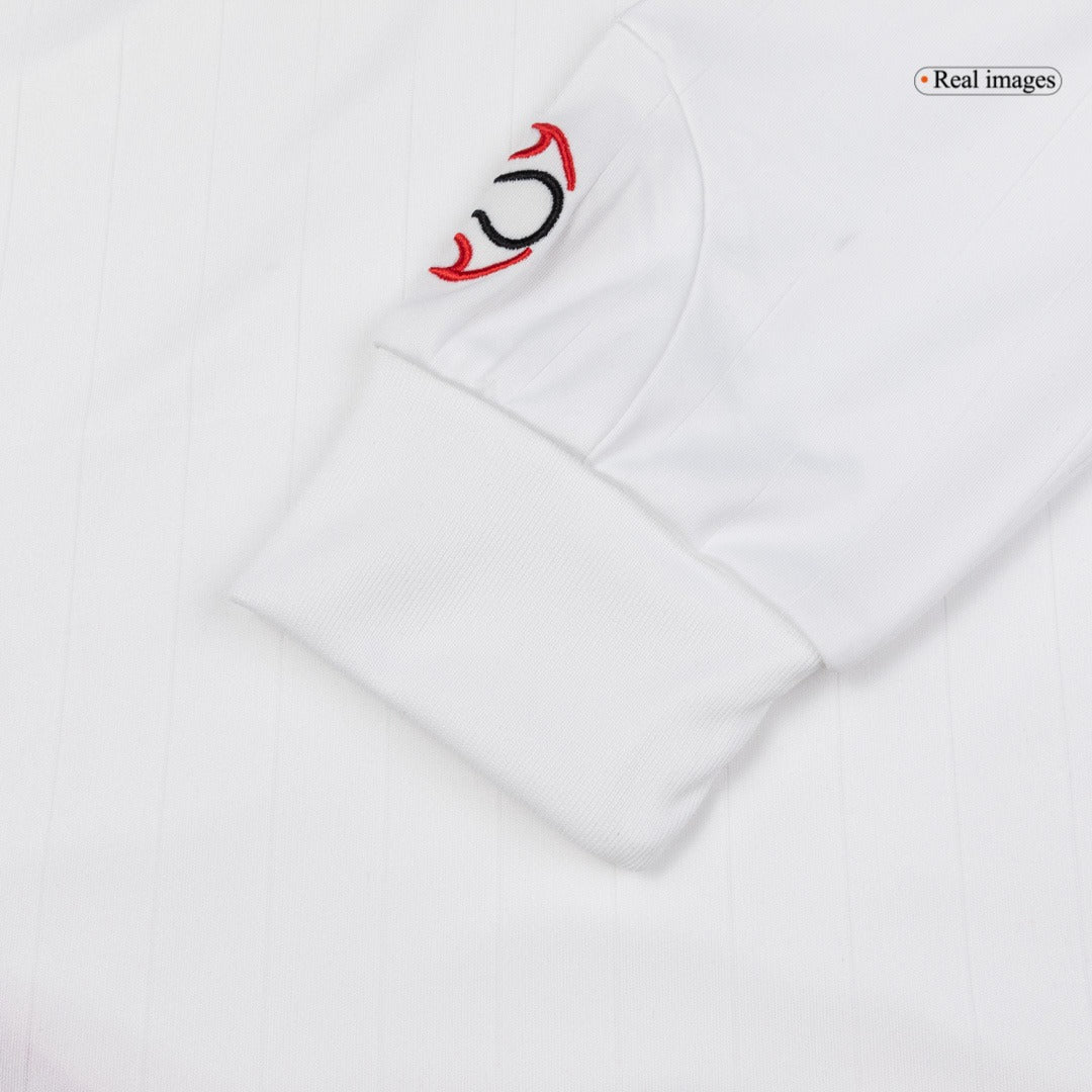AC Milan Away Retro Soccer Jersey Long Sleeve 2006/07